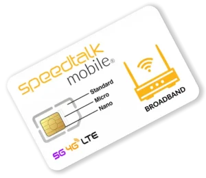 SpeedTalk Mobile Wireless Sim Card For BROADBAND INTERNET