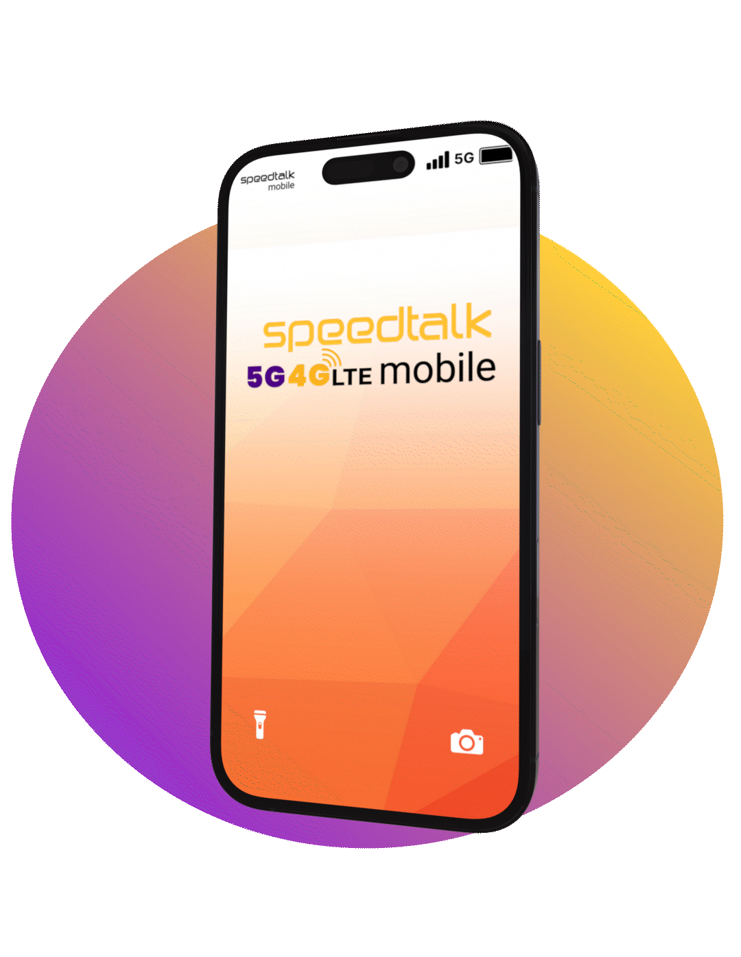 Nationwide high speed 5G 4G LTE mobile plans with eSIM or 3 in 1 triple SIM card starting at $5 per month with no activation fee, no credit check, and instant reactivation