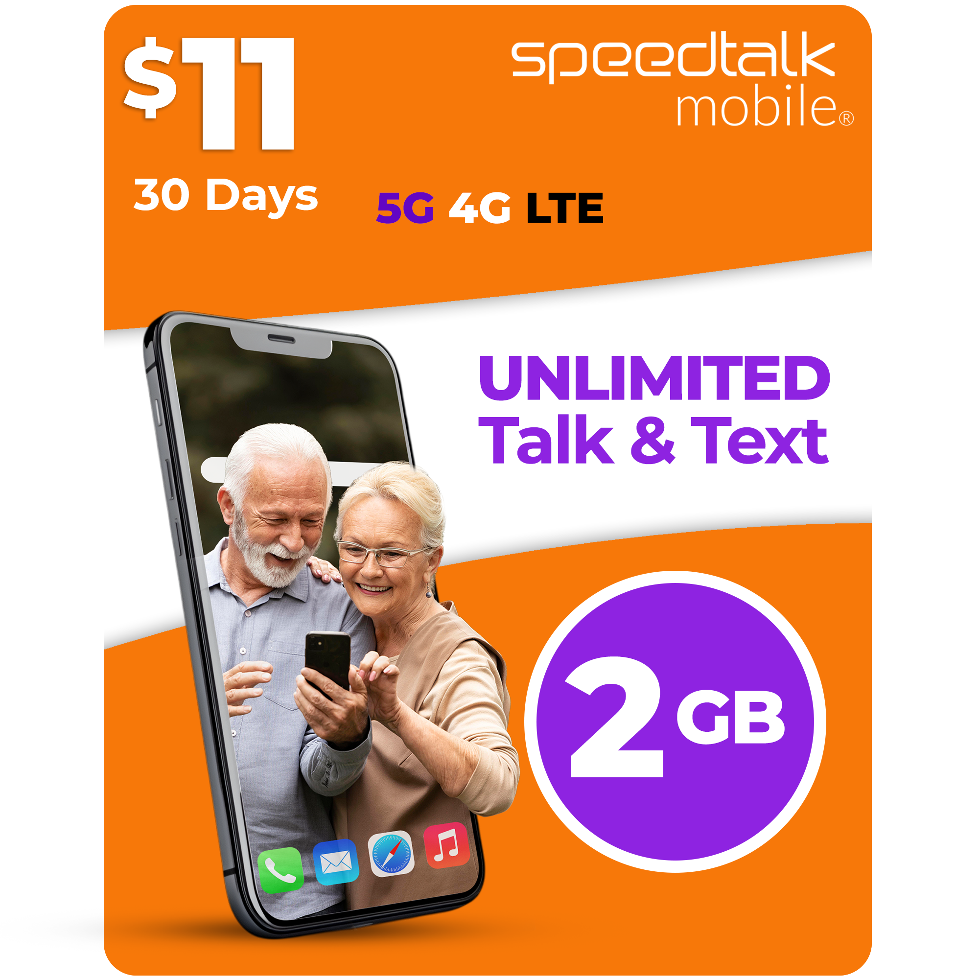 speedtalk mobile 11 dollar 2gb unlimited talk text plan