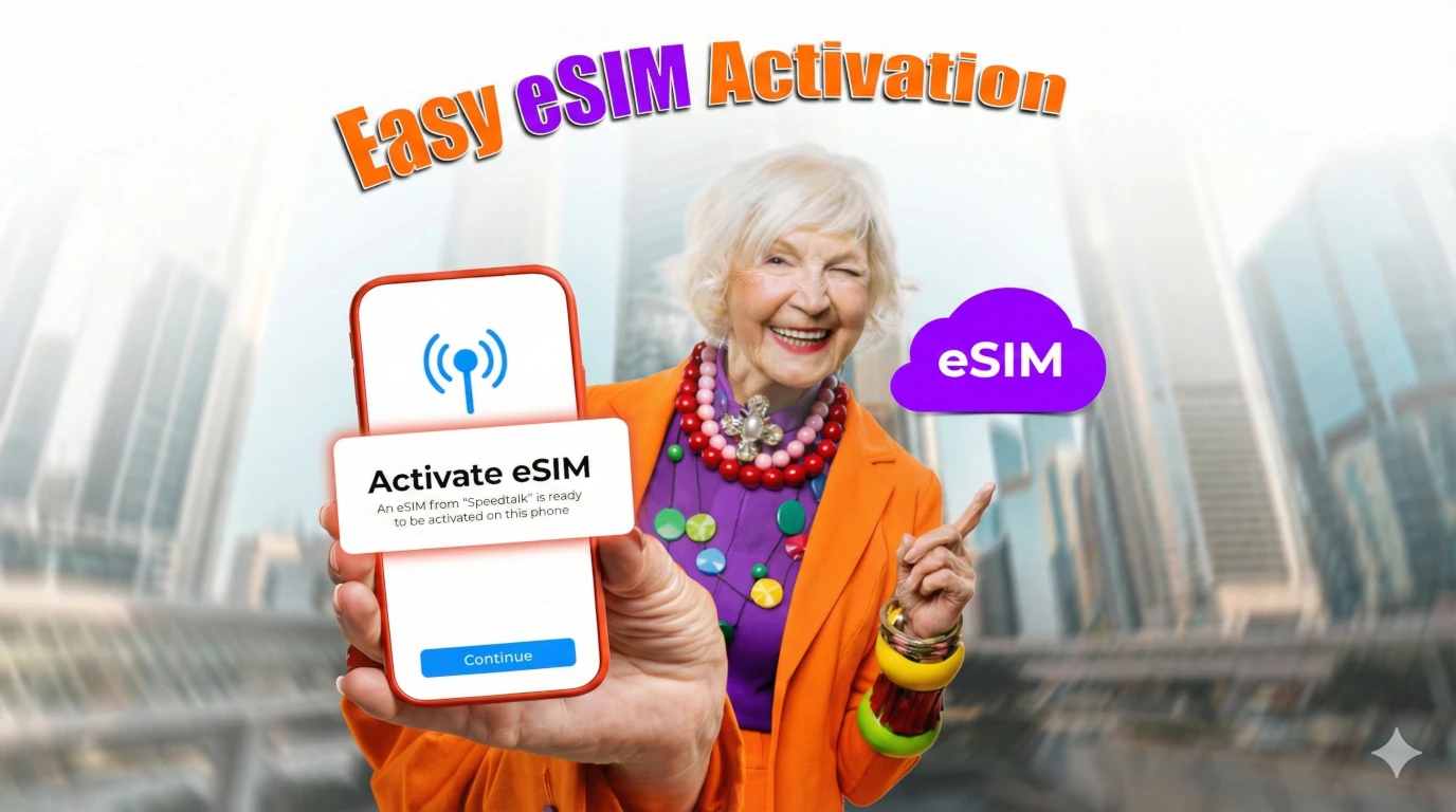 Quick and easy eSIM activation process for the most affordable unlimited data plans on US, switch to fastest 5G/4G LTE carrier network with your Apple iPhone, Samsung Phone or Google Phone