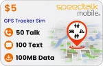 $5 a Month GPS Tracker Plan 50 Talk, 100 Text Messages and 100MB Data